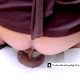 An attractive brunette woman shits for the camera in two different scenes. About 4.5 minutes.